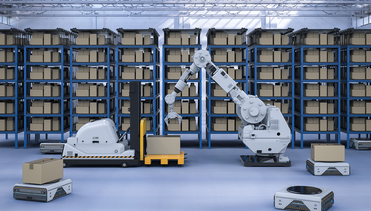 Robots warehouse